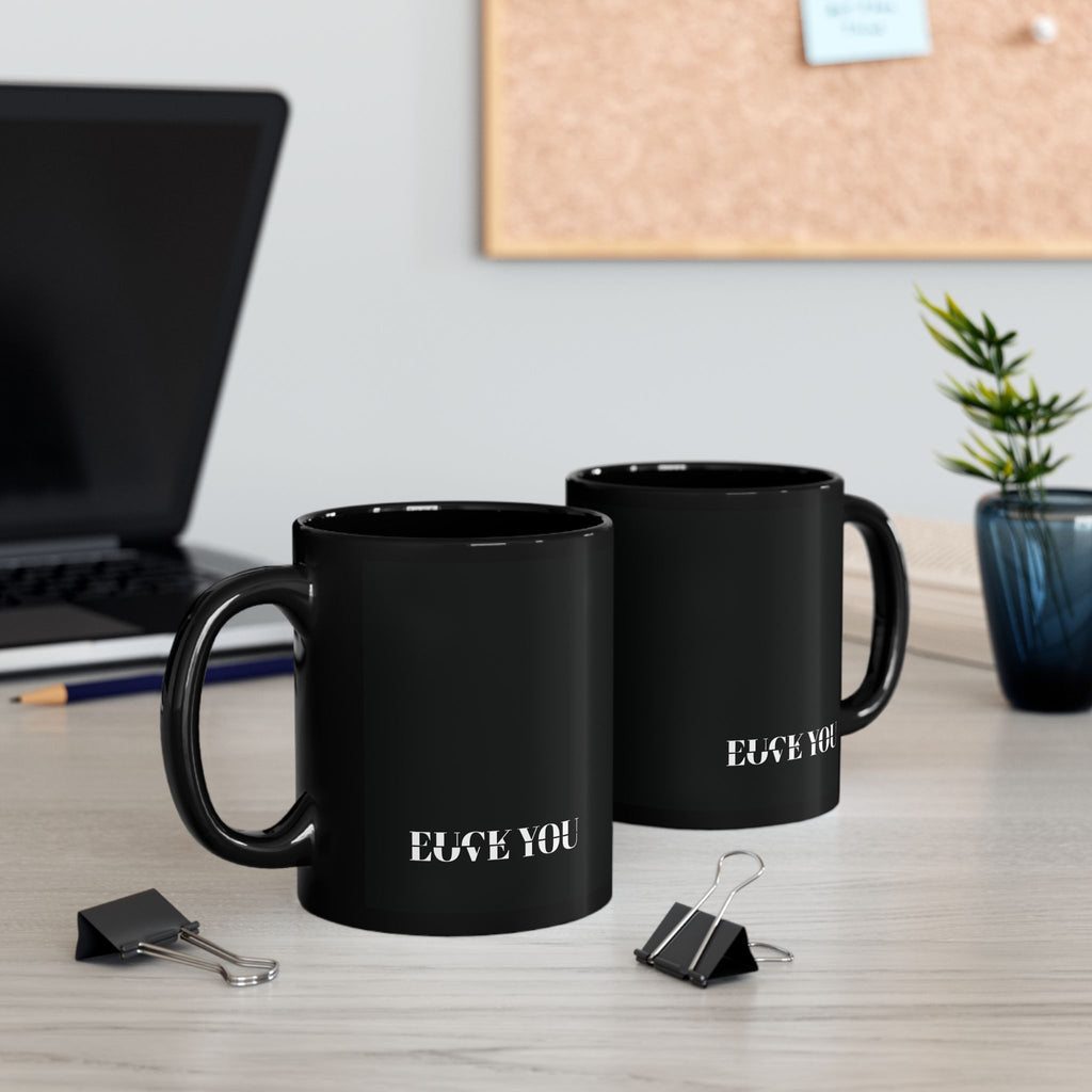 It's A Fine Line Coffee Mug – Black Ceramic | 11oz 15oz