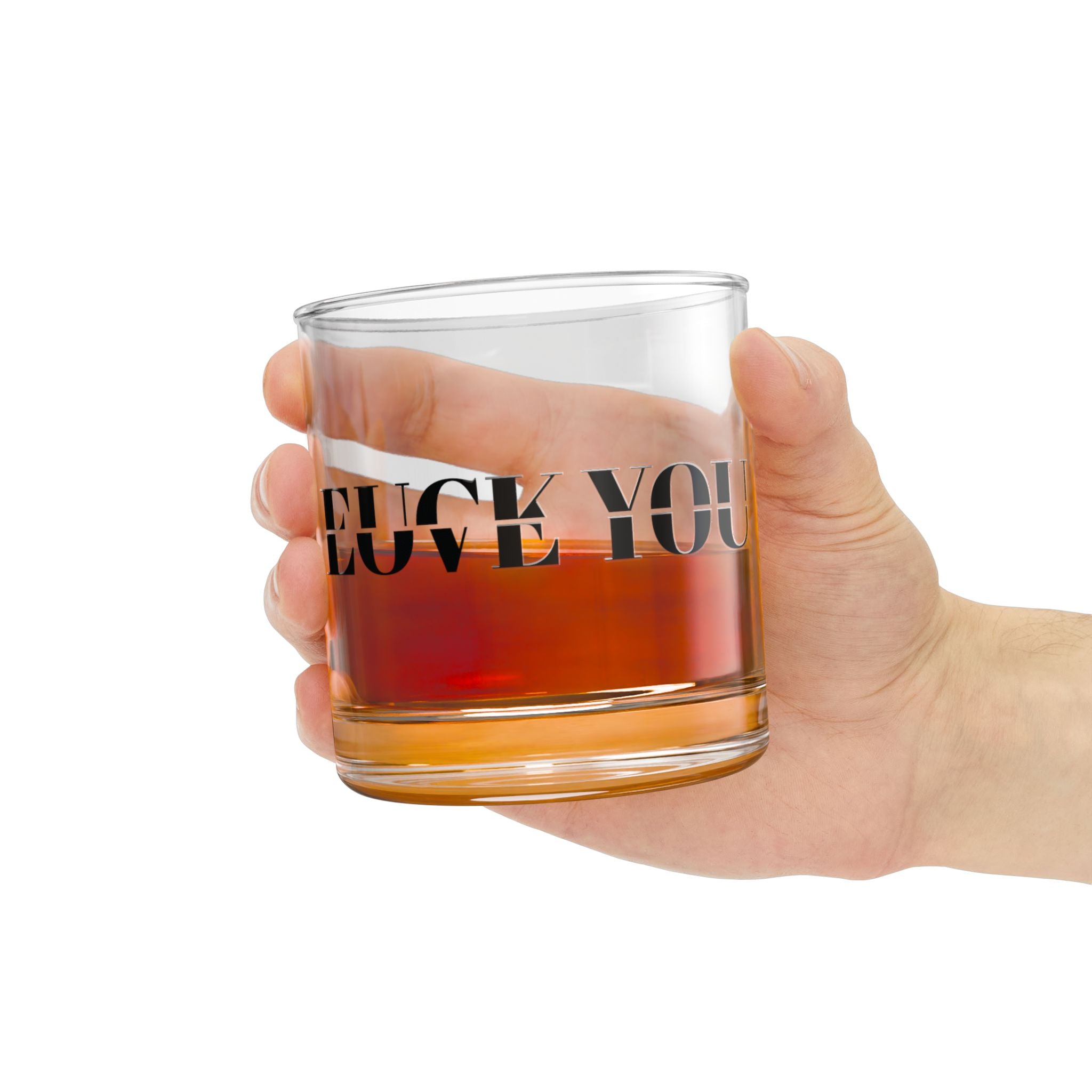 It's A Fine Line Whiskey Glass – 10oz Rocks Glass Printed