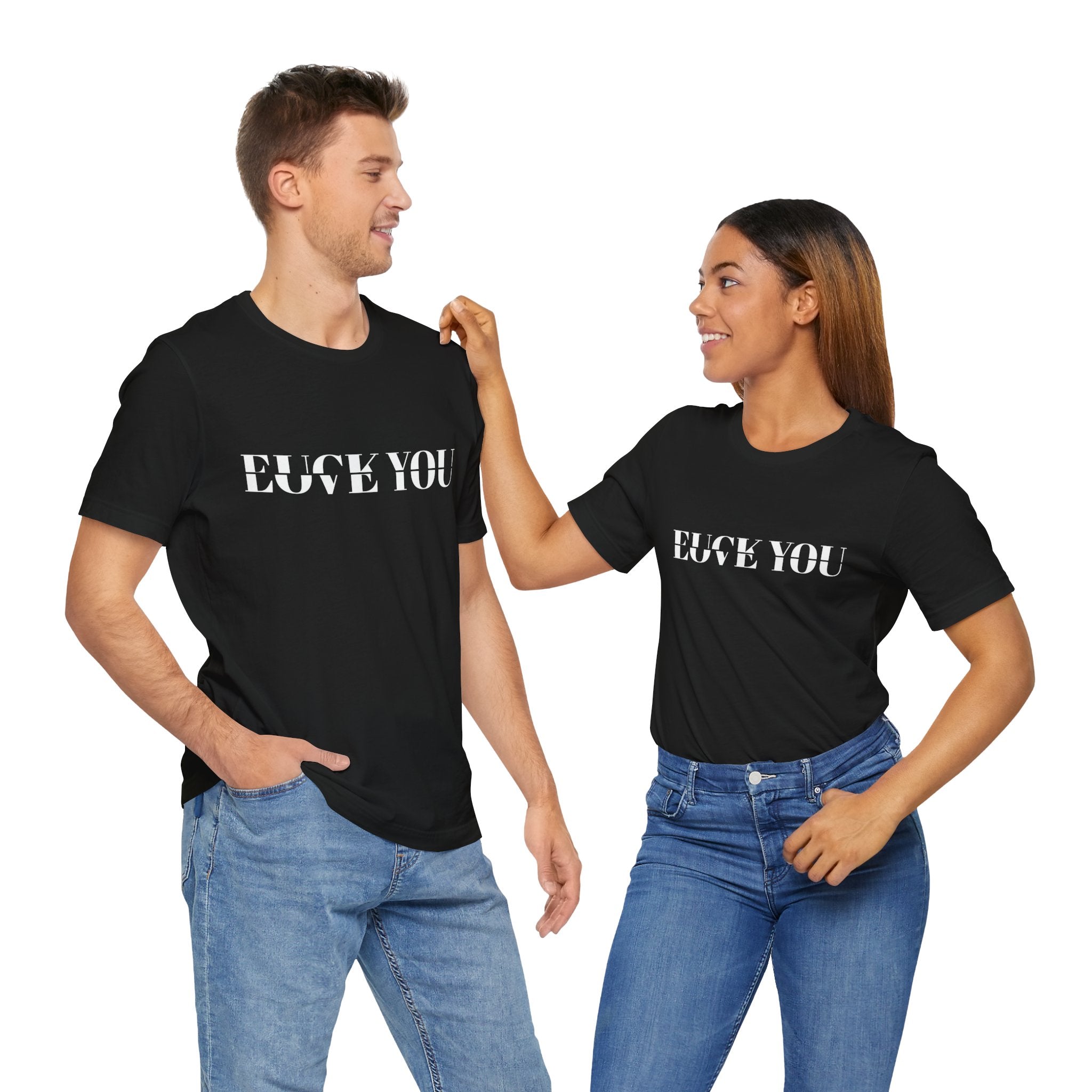 It's A Fine Line T-Shirt – Black Bold | Unisex Cotton Tee