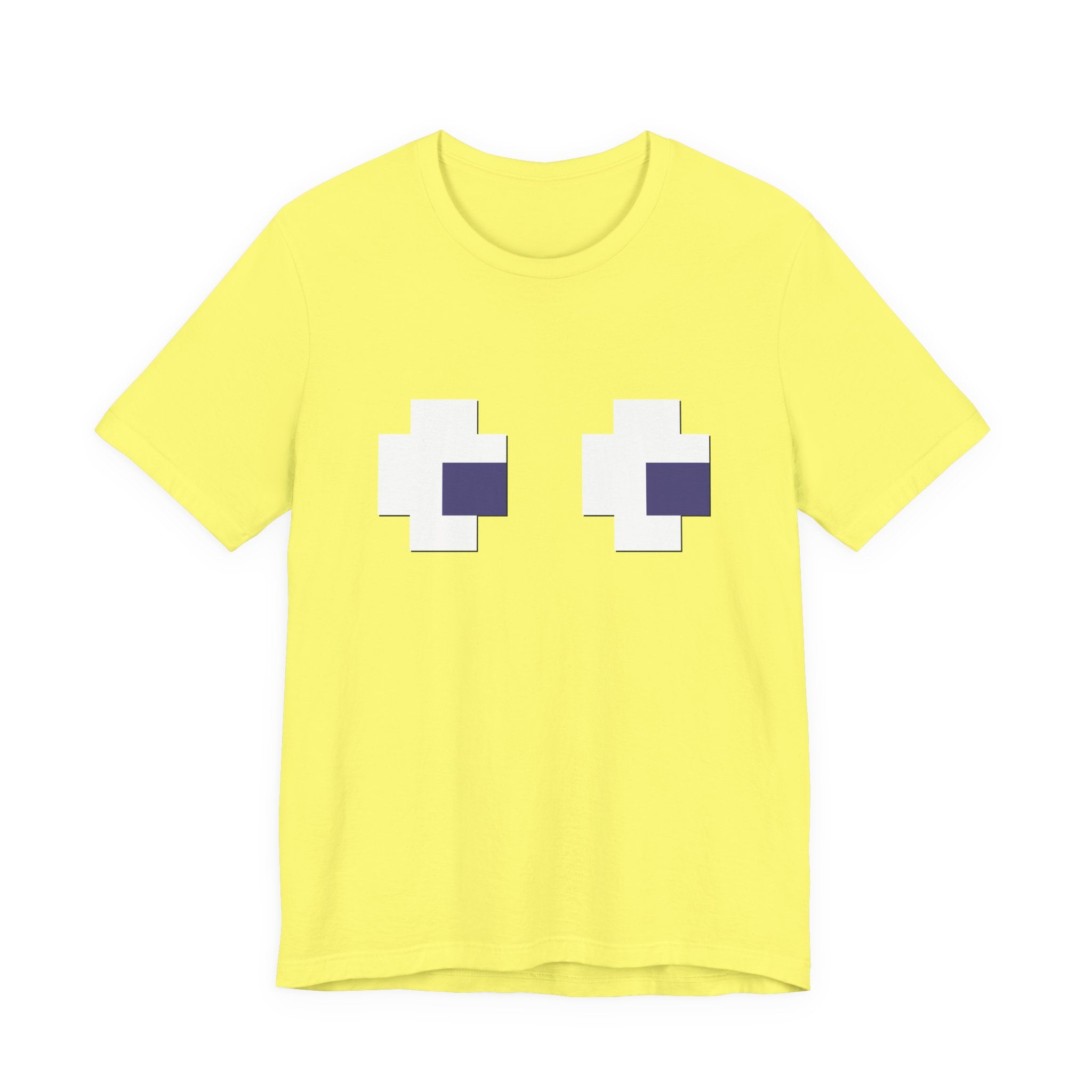 Pac-Man Ghosts | Bella + Canvas 3001 Unisex T-Shirt | Naughty Little Black Tee Shop™*