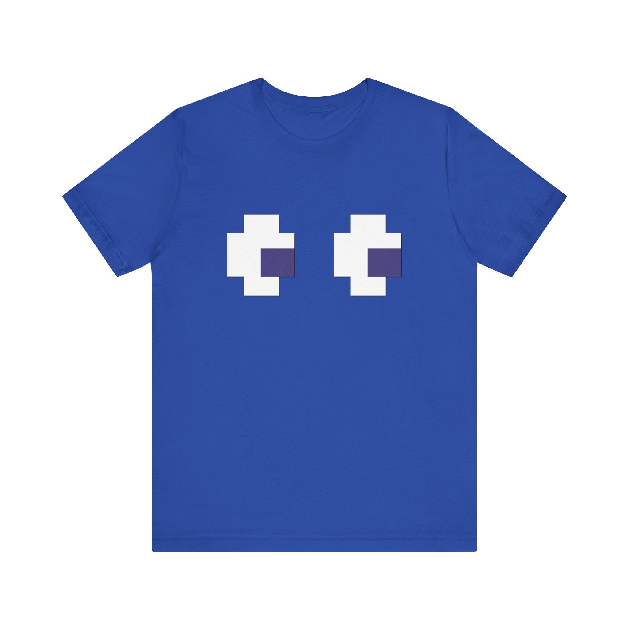 Pac-Man Ghosts | Bella + Canvas 3001 Unisex T-Shirt | Naughty Little Black Tee Shop™*