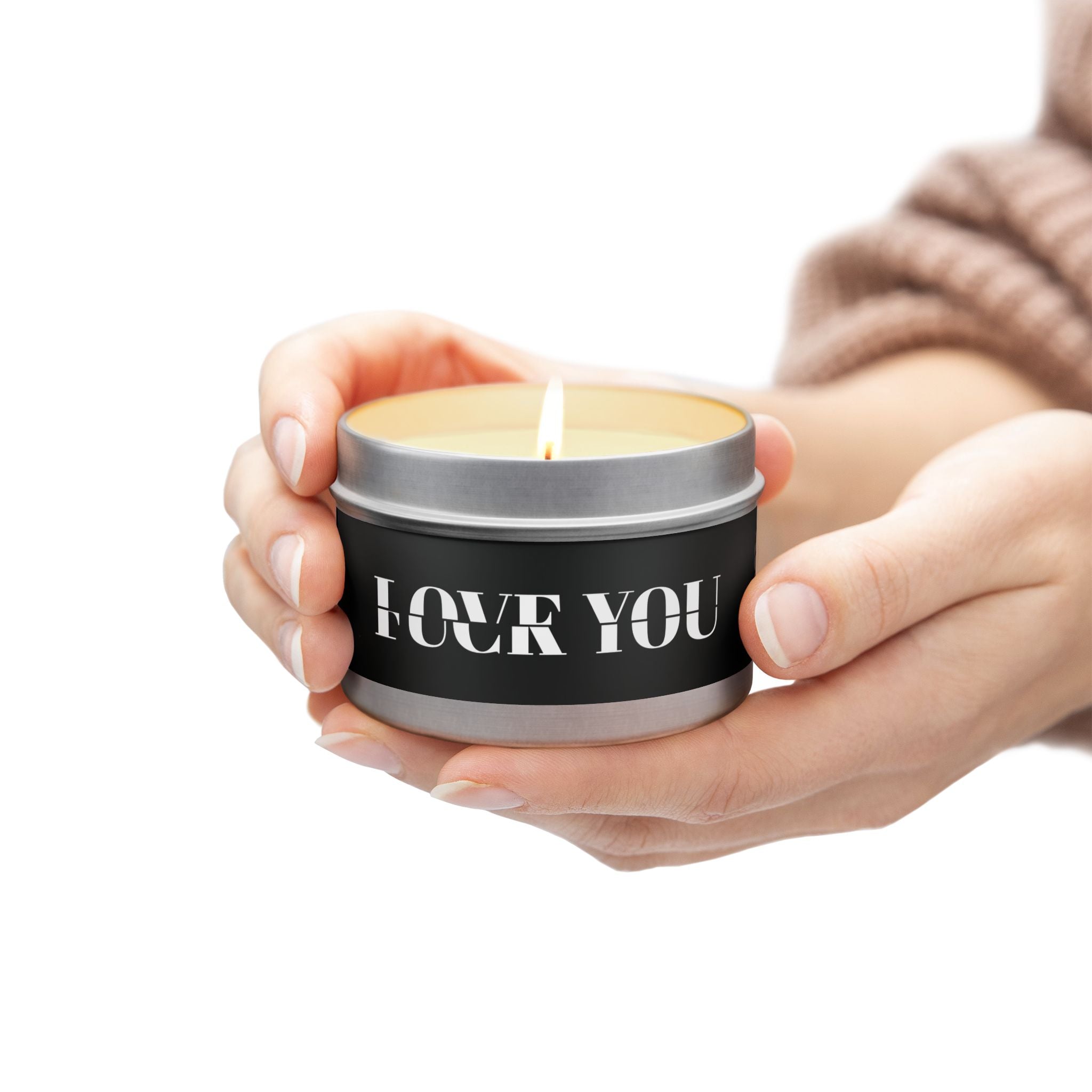 It's A Fine Line Between Love You And F*** Economy Tin Candle Collection