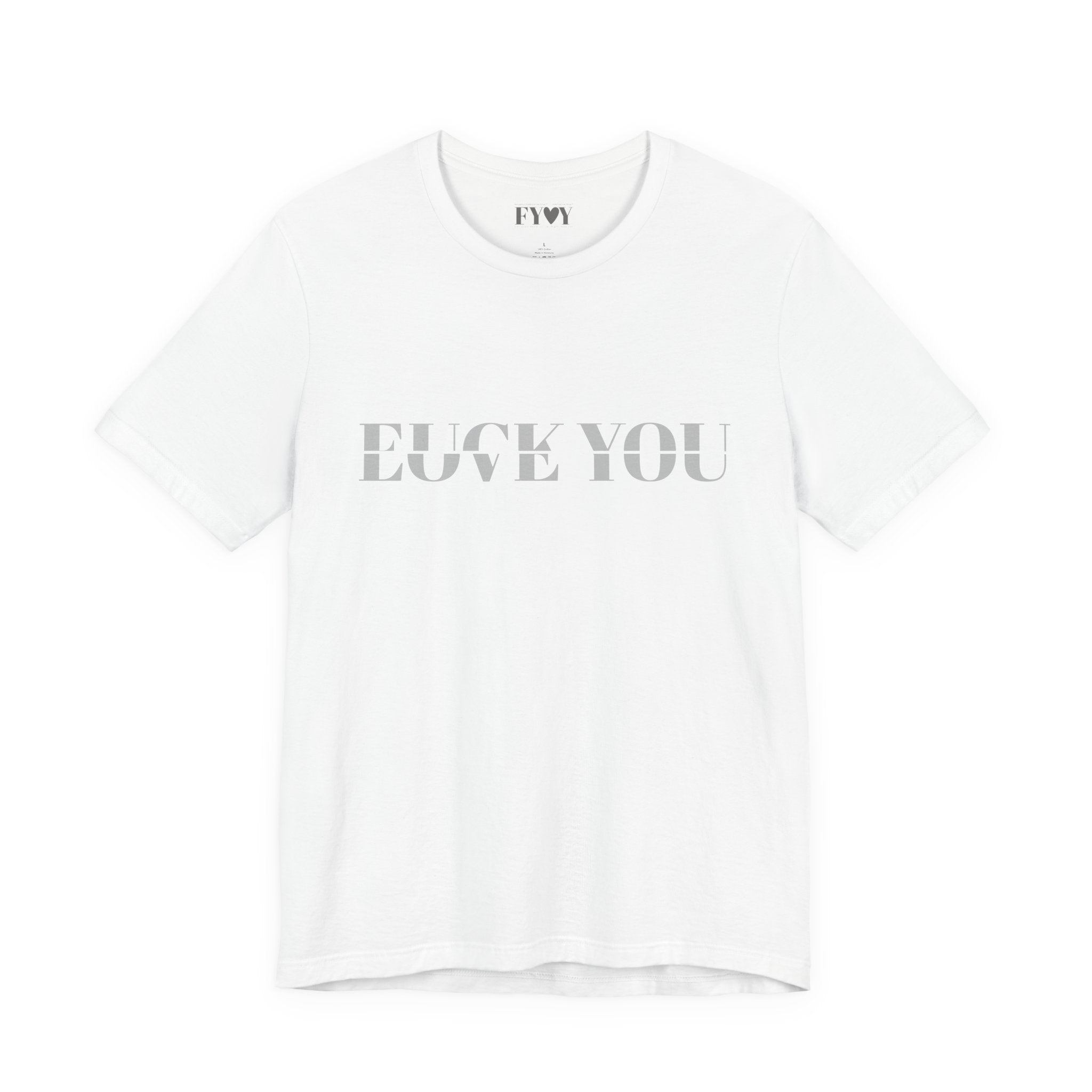 It's A Fine Line T-Shirt – White Subtle | Unisex Cotton Tee
