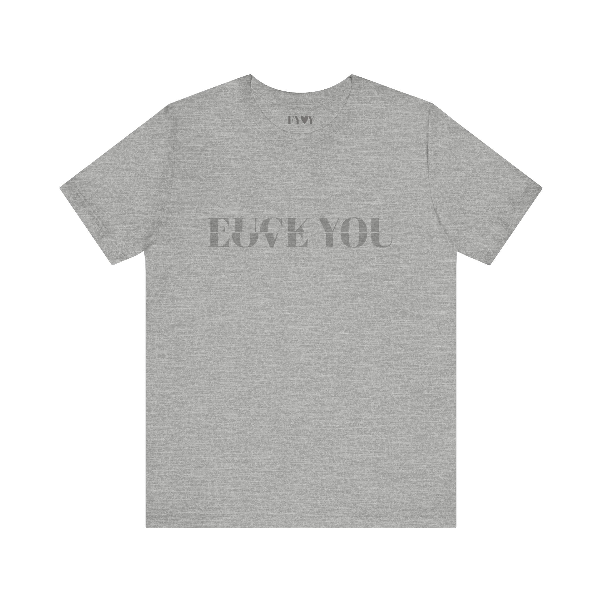 It's A Fine Line grey t-shirt with subtle chest print - sarcastic unisex tee