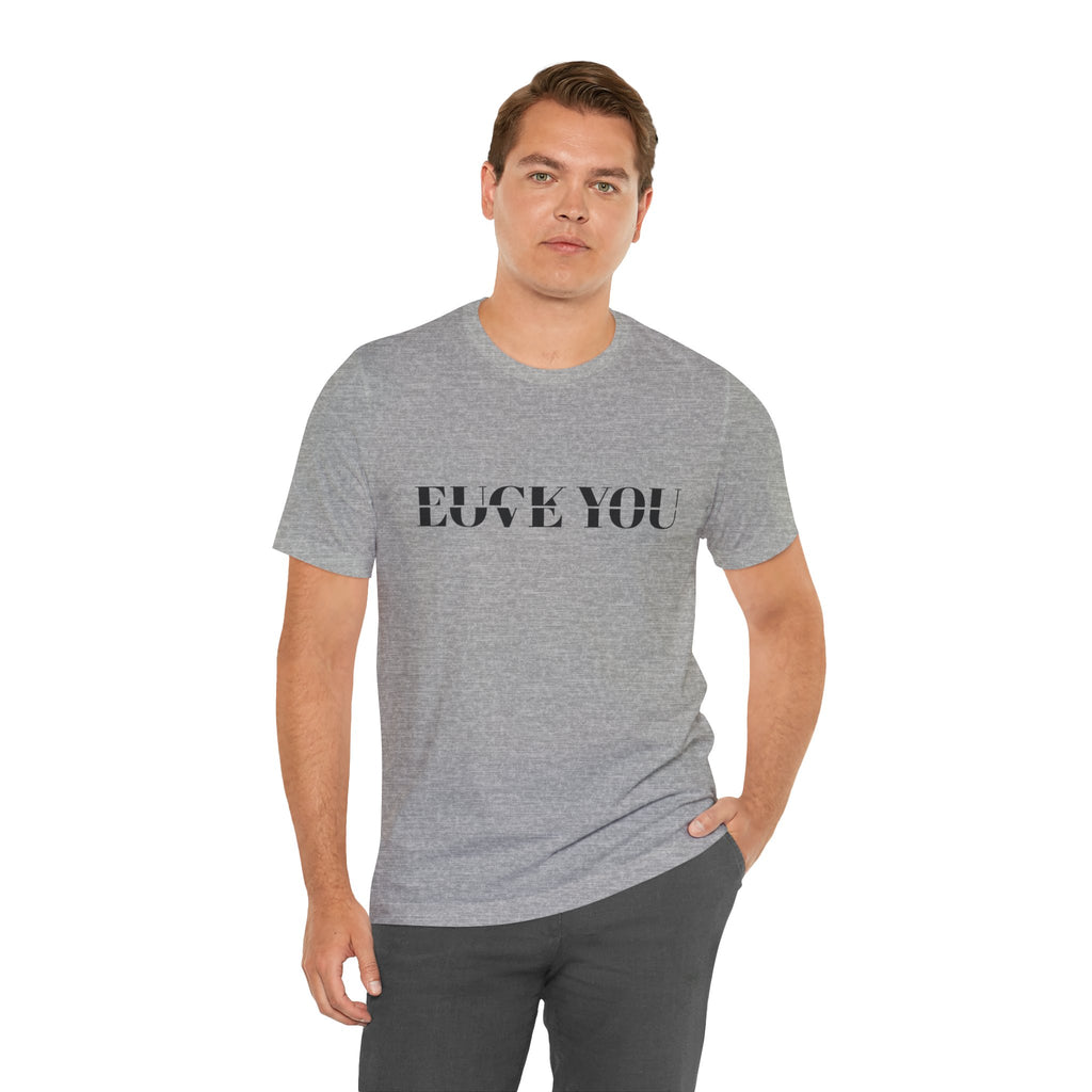 It's A Fine Line T-Shirt – Grey Bold | Unisex Cotton Tee
