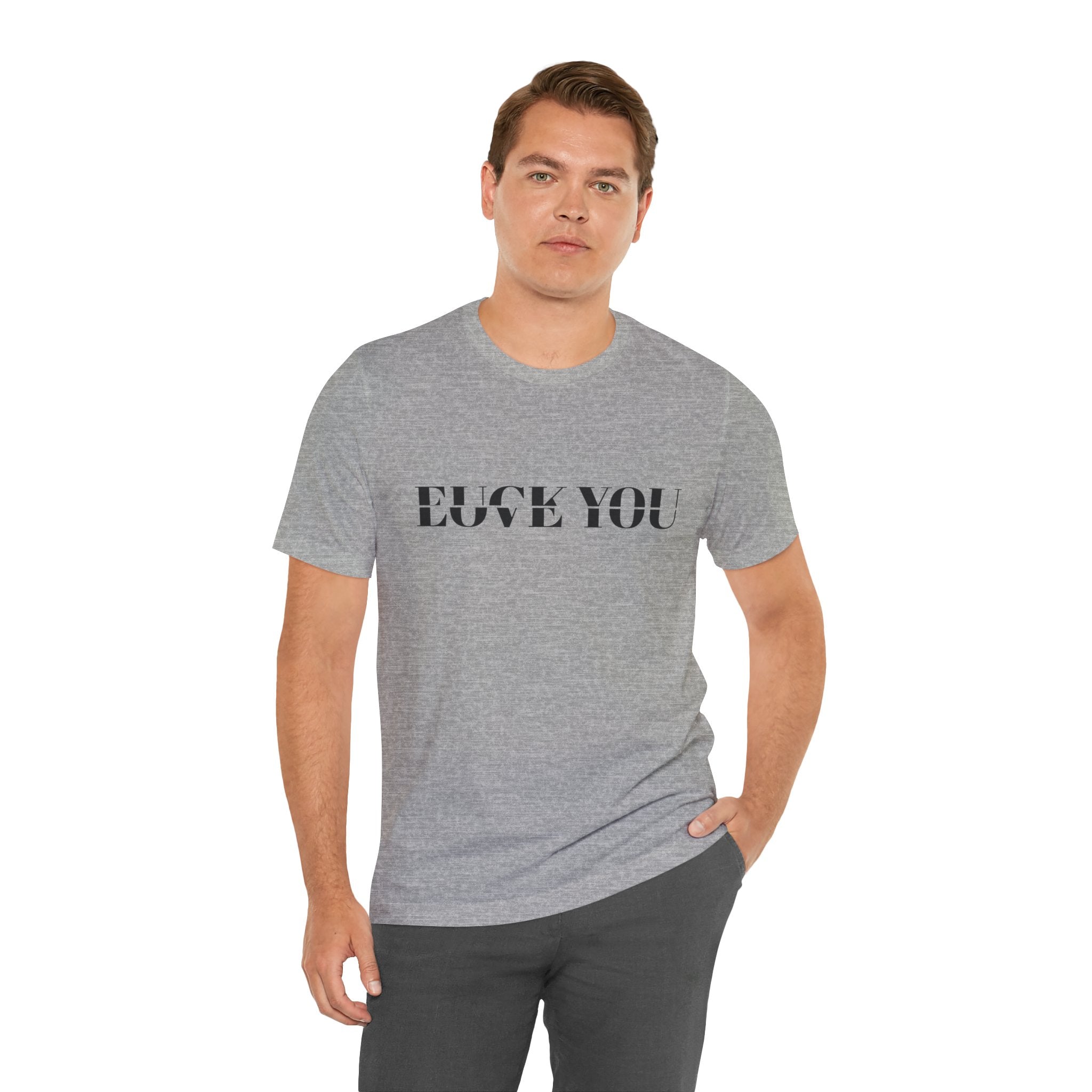 It's A Fine Line T-Shirt – Grey Bold | Unisex Cotton Tee
