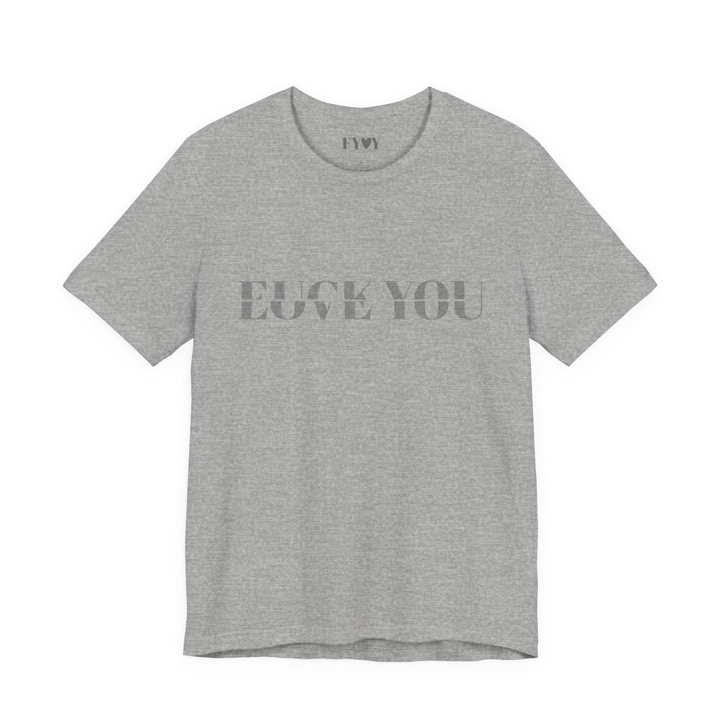 It's A Fine Line T-Shirt – Grey Subtle | Unisex Cotton Tee
