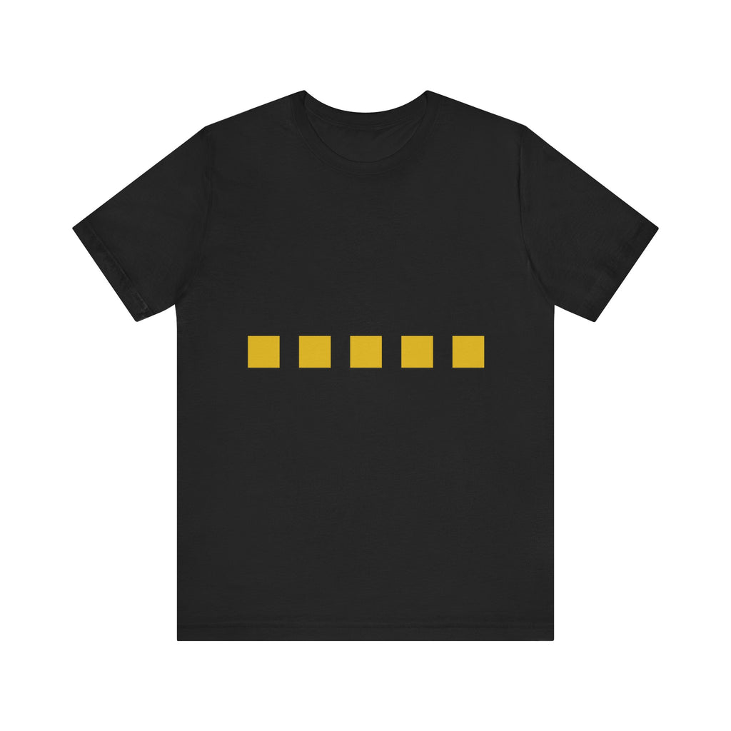 Pac-Man Blips | Bella + Canvas 3001 Unisex T-Shirt | Naughty Little Black Tee Shop™*