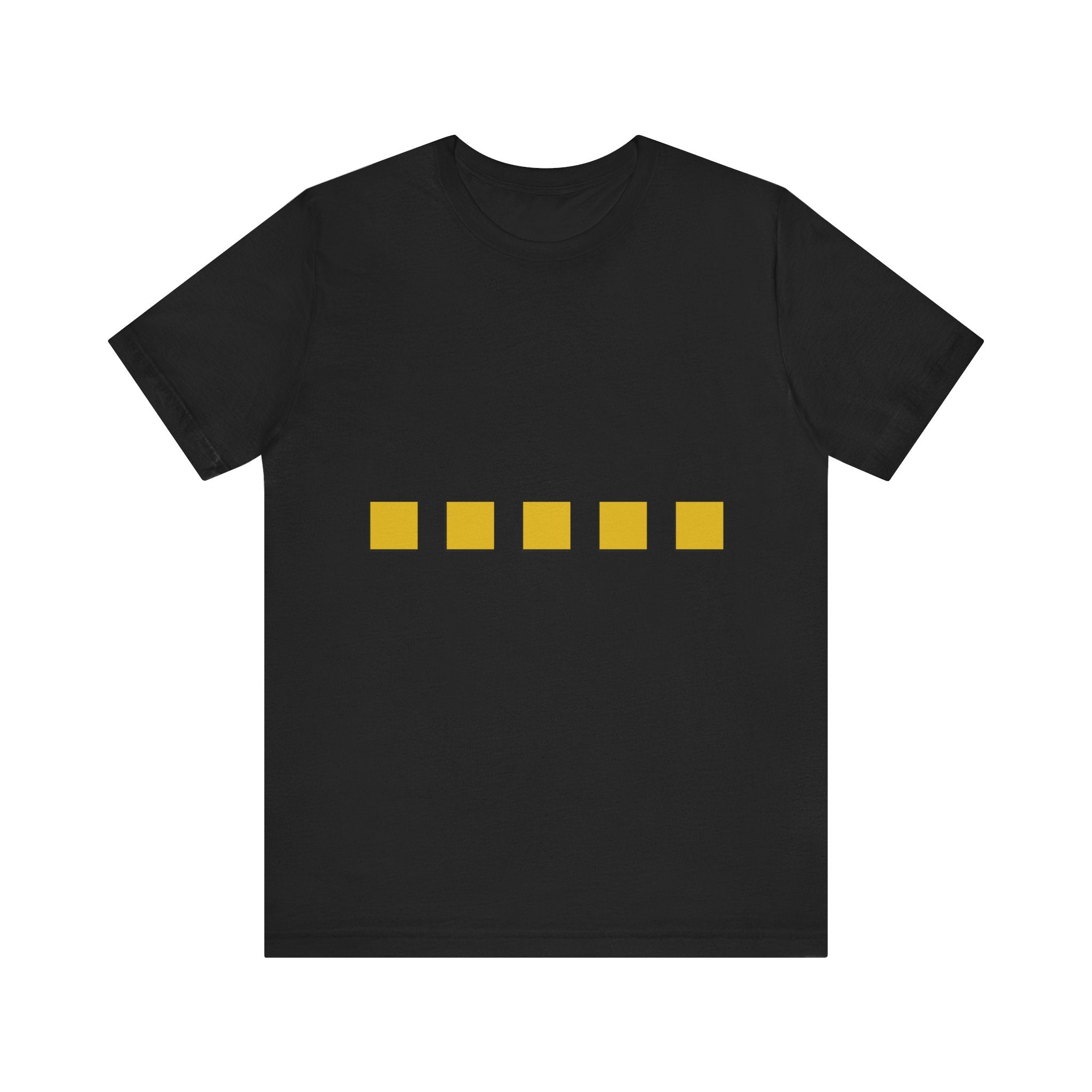 Pac-Man Blips | Bella + Canvas 3001 Unisex T-Shirt | Naughty Little Black Tee Shop™*