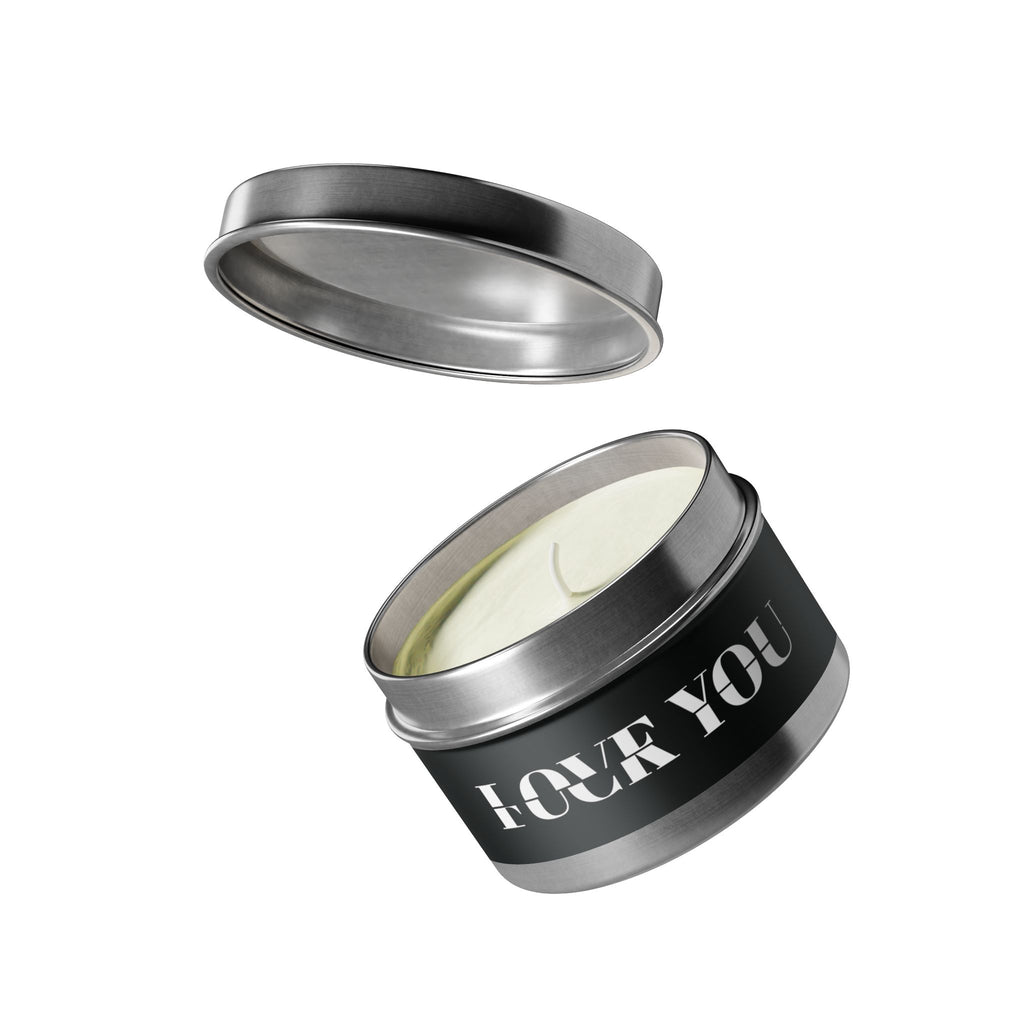 It's A Fine Line Between Love You And F*** Economy Tin Candle Collection