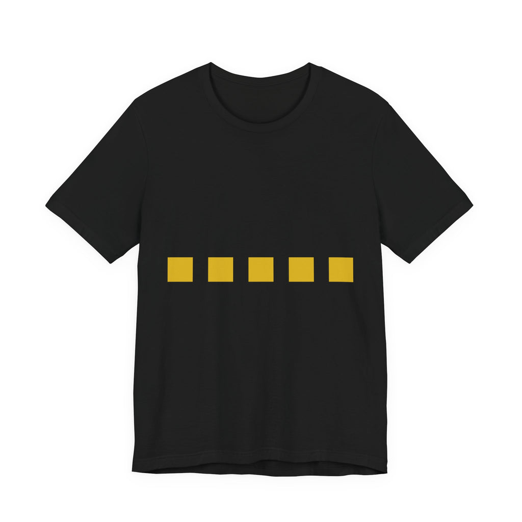 Pac-Man Blips | Bella + Canvas 3001 Unisex T-Shirt | Naughty Little Black Tee Shop™*