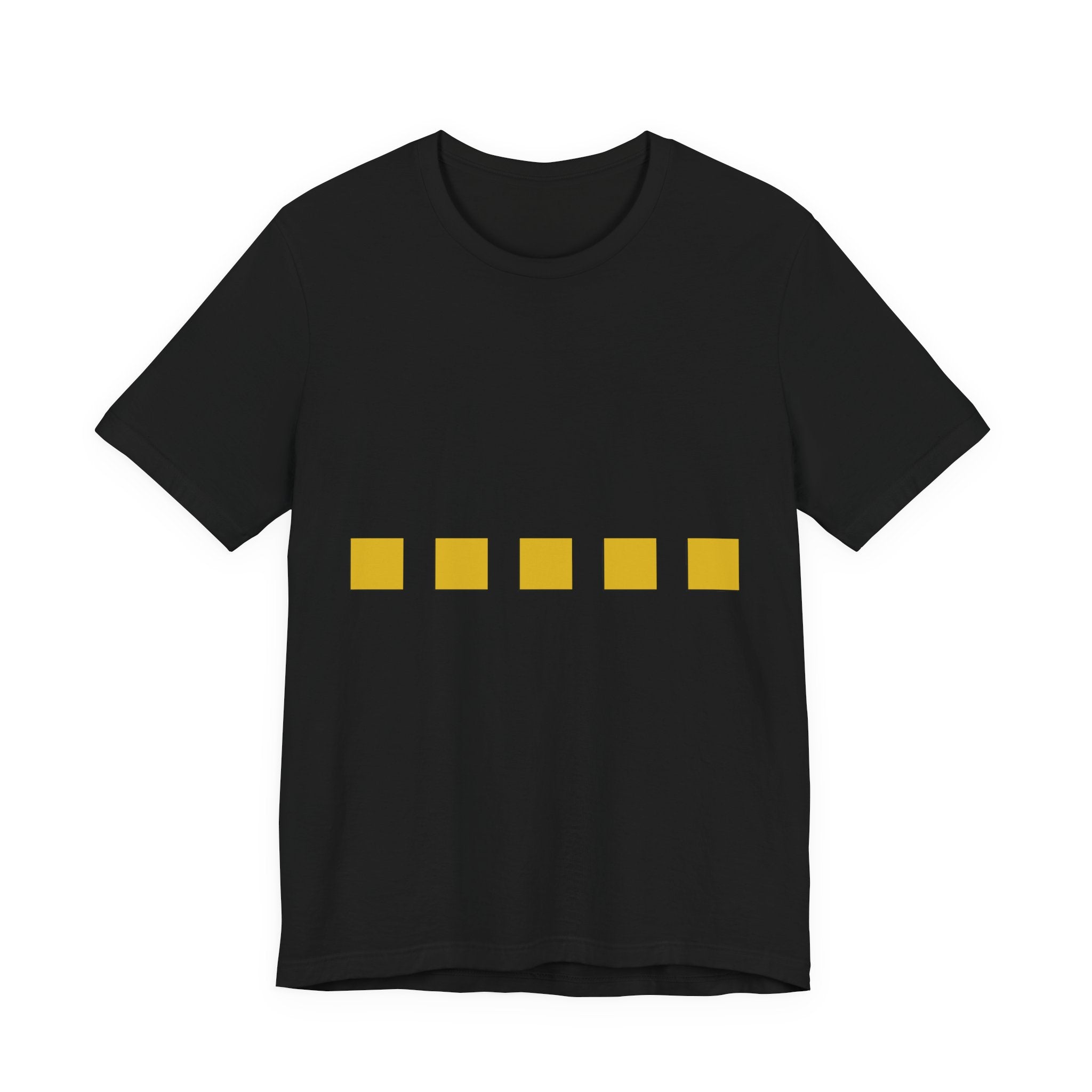 Pac-Man Blips | Bella + Canvas 3001 Unisex T-Shirt | Naughty Little Black Tee Shop™*