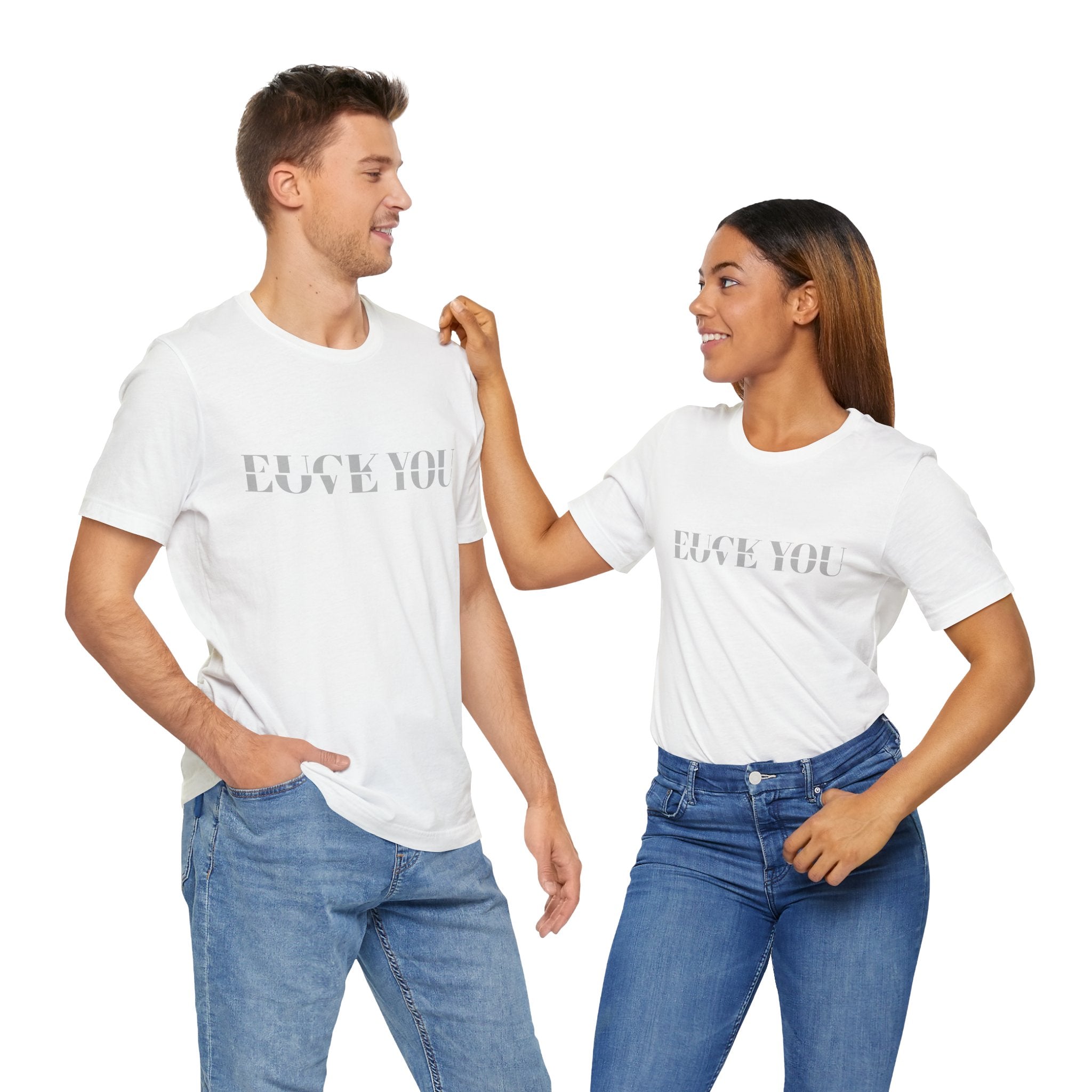 It's A Fine Line T-Shirt – White Subtle | Unisex Cotton Tee