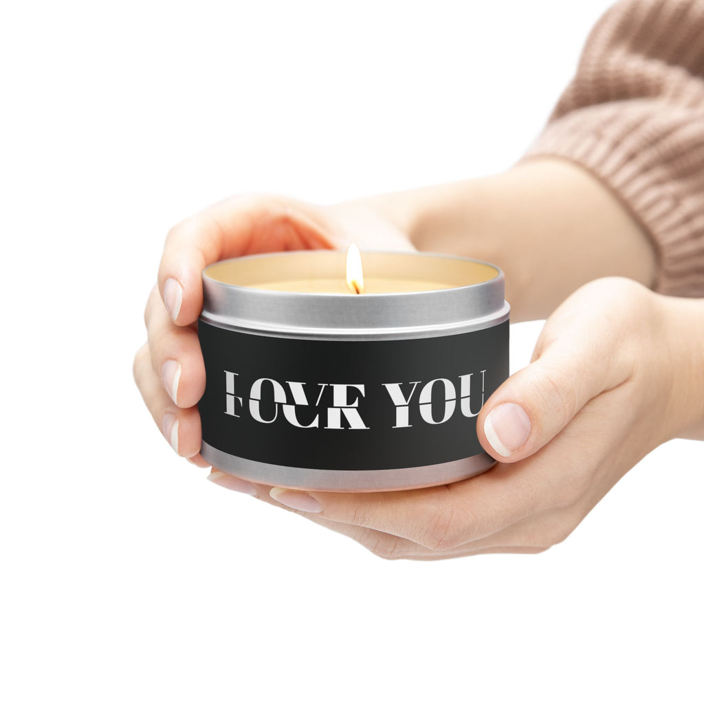 It's A Fine Line Between Love You And F*** Economy Tin Candle Collection