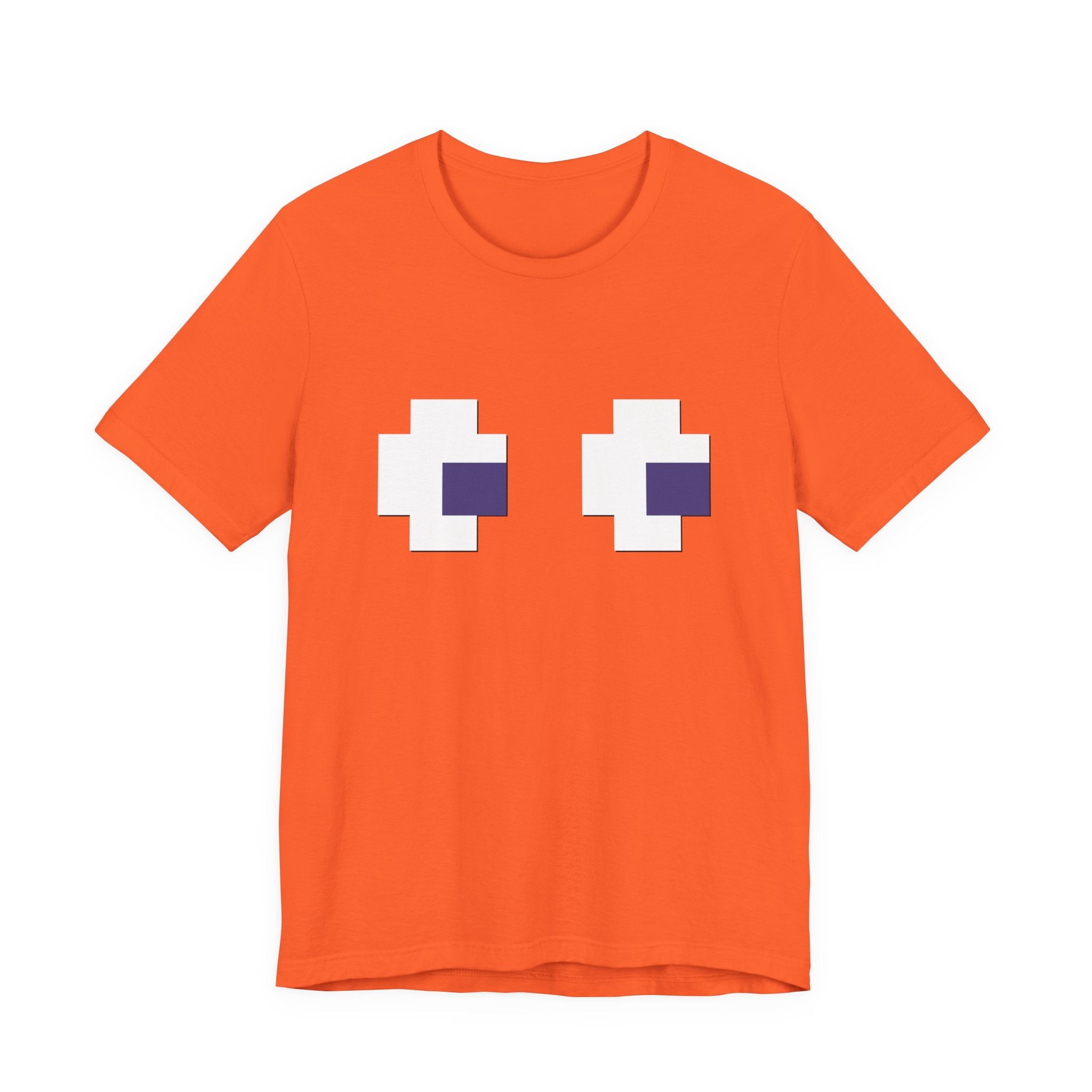 Pac-Man Ghosts | Bella + Canvas 3001 Unisex T-Shirt | Naughty Little Black Tee Shop™*