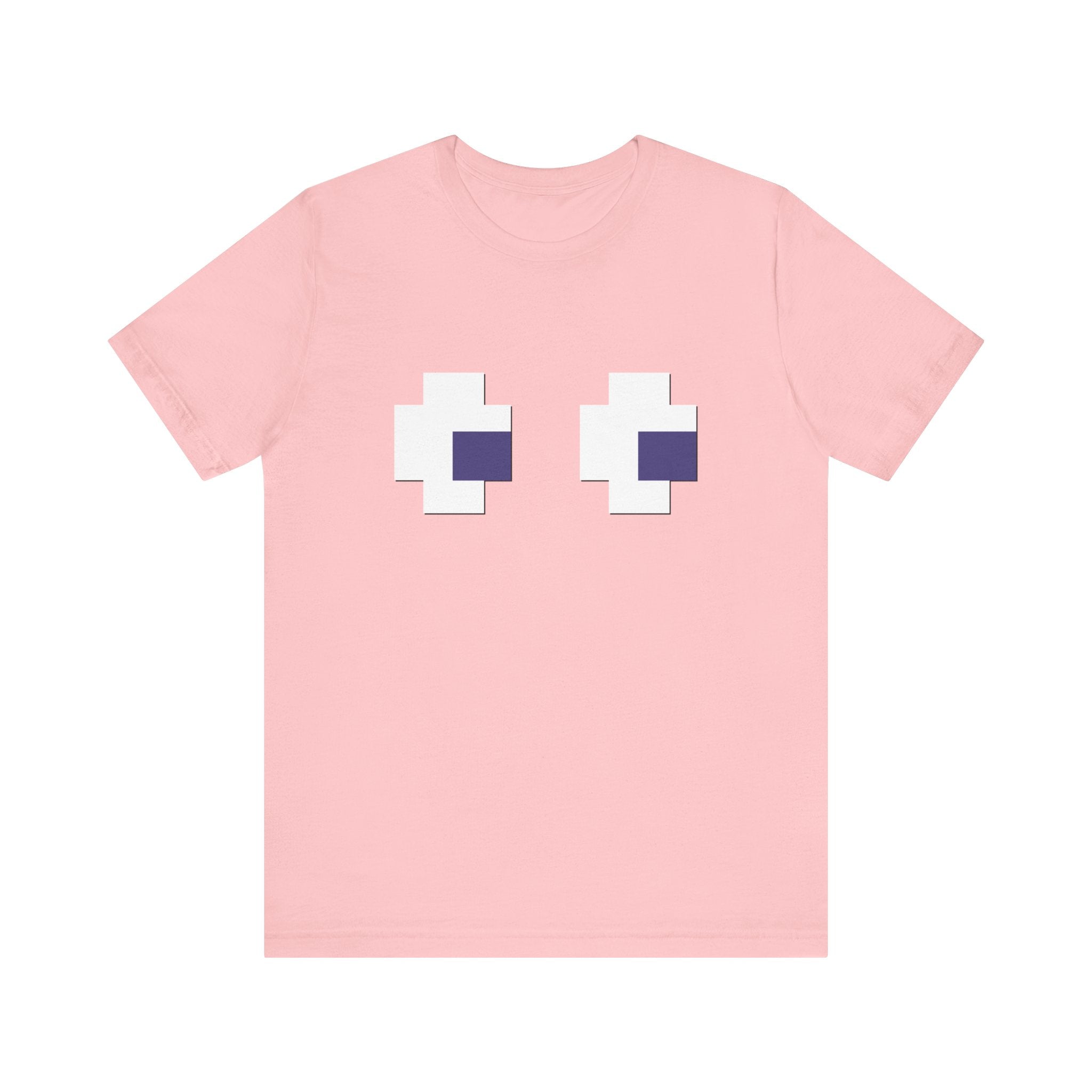 Pac-Man Ghosts | Bella + Canvas 3001 Unisex T-Shirt | Naughty Little Black Tee Shop™*