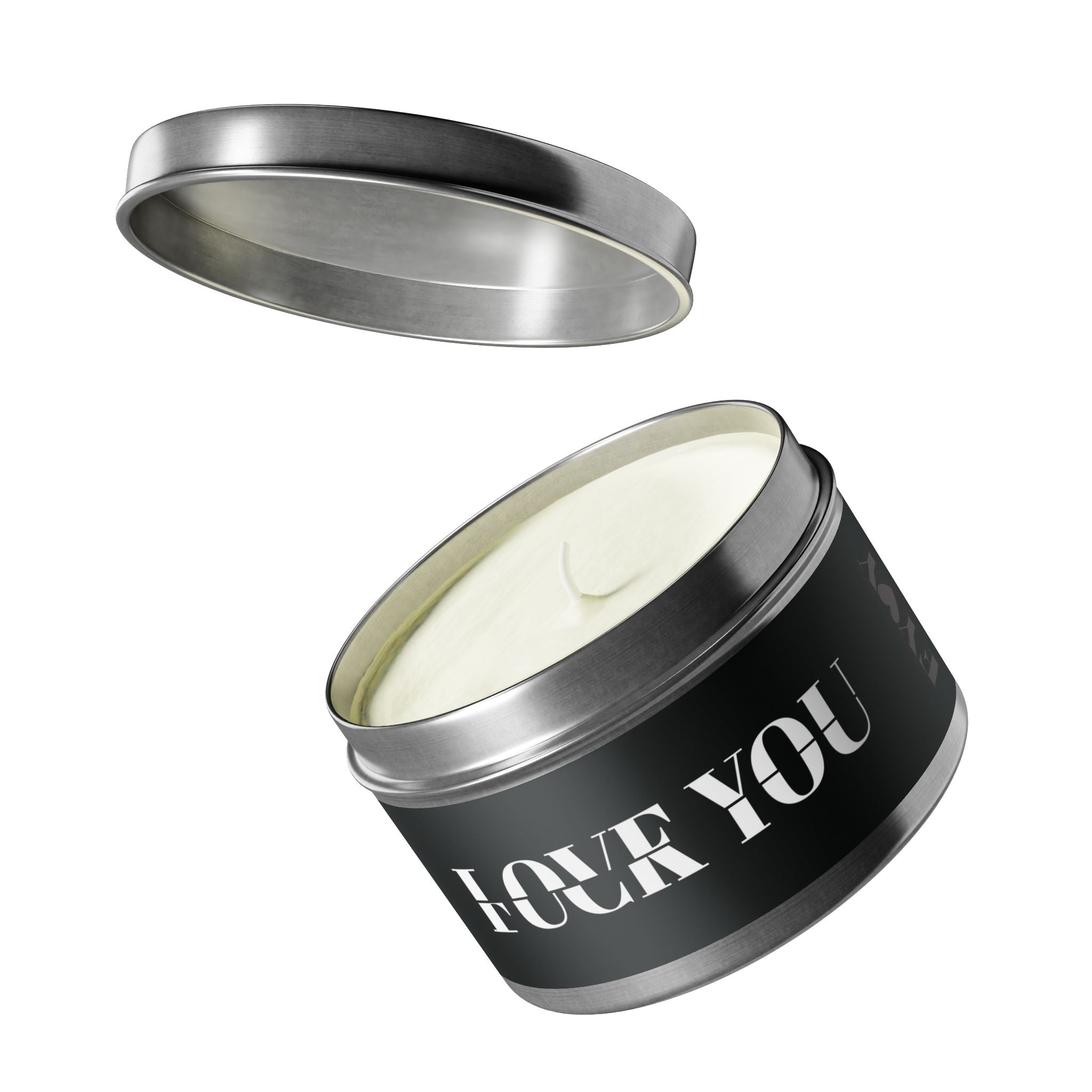 It's A Fine Line Between Love You And F*** Economy Tin Candle Collection