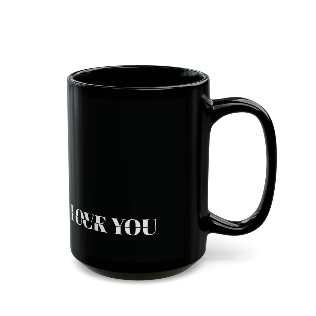 It’s A Fine Line Between Love You & F* You™ Classic Black Ceramic Mug**